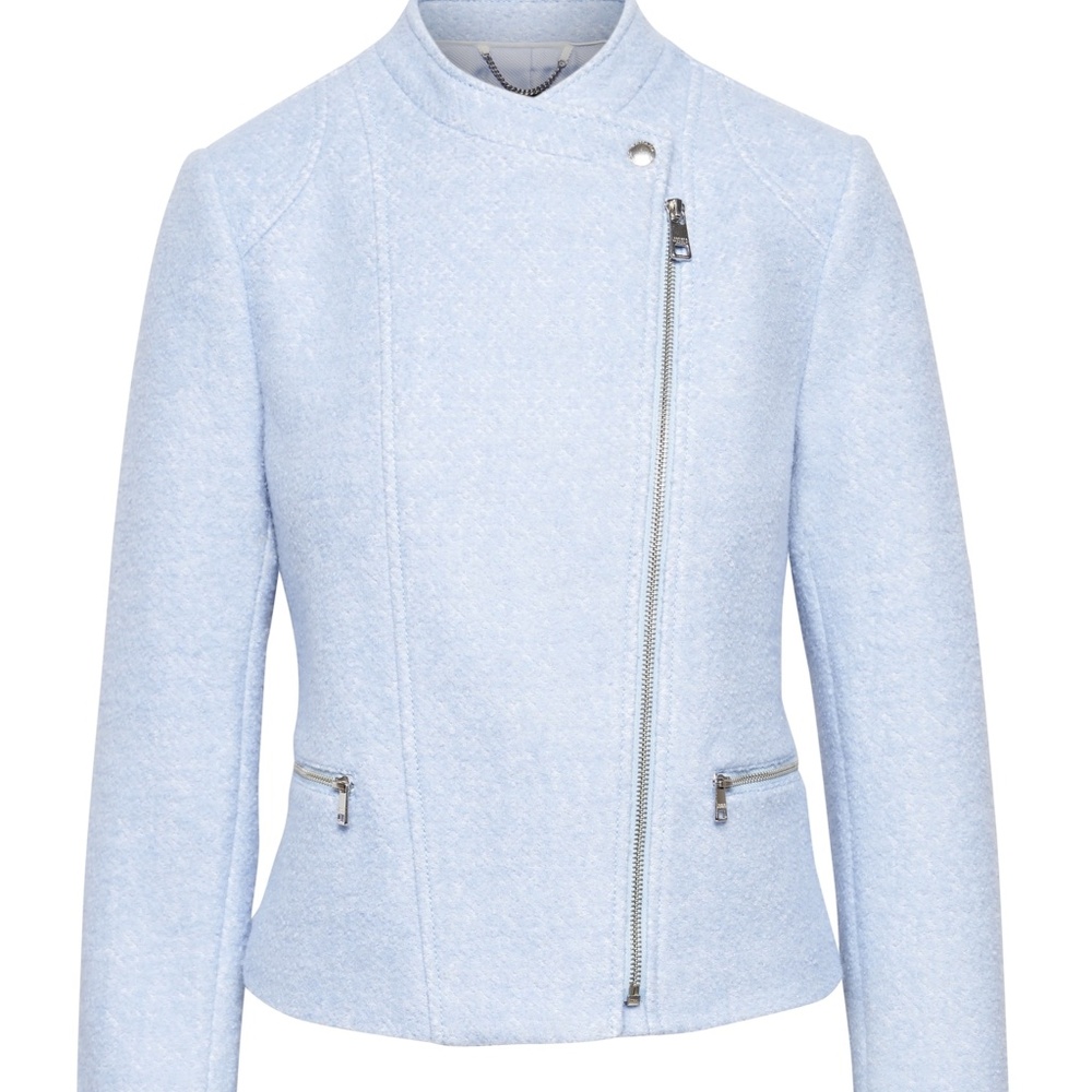 Banana Republic Boucle Moto Jacket - size M - NWT